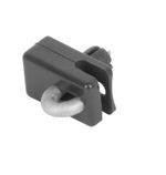 Clip Strend Pro METALTEC 2, guide, for tension wire, with nail, anthracite, pack of 10 pcs