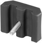 Bracket Strend Pro EUROSTANDARD, 60x40 mm, anthracite, for fence panel, including screw, M-shape