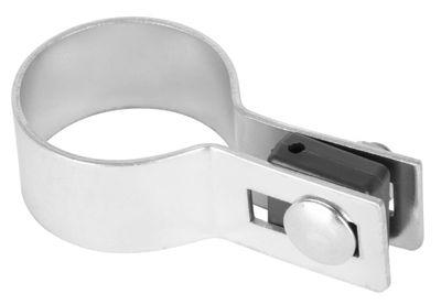 Átölelő bilincs Strend Pro EUROSTANDARD, 38 mm, vég, galvanizált, kerek oszlopra
