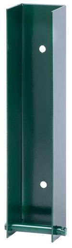 Tartó Strend Pro EUROSTANDARD, 40x200 mm, zöld, RAL6005, csavarokkal, alátétlemezekhez