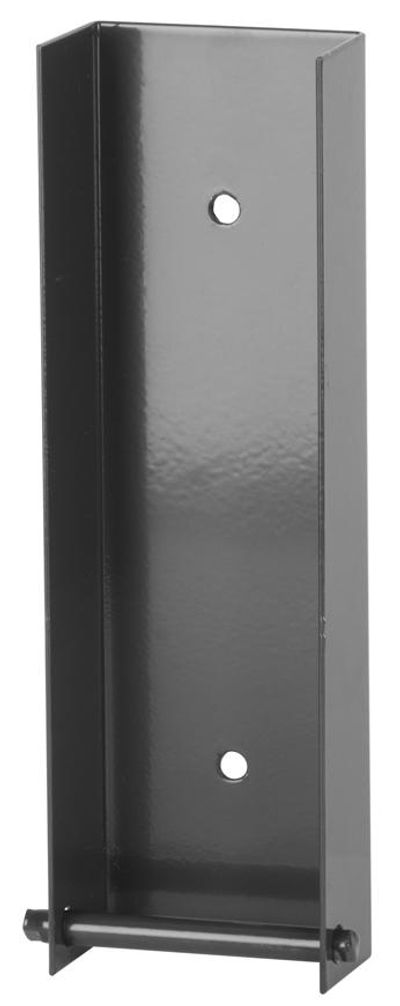 Holder Strend Pro EUROSTANDARD, 40x200 mm, anthracite, RAL7016, with screws, for gravel boards