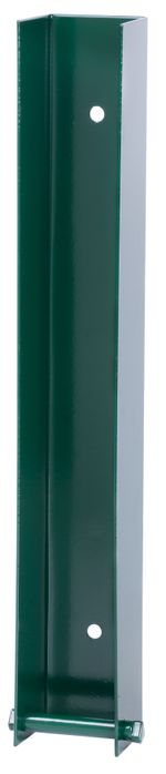 Tartó Strend Pro EUROSTANDARD, 40x300 mm, zöld, RAL6005, csavarokkal, alátétlemezekhez