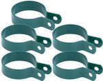 Bilincs Strend Pro METALTEC, 48 mm, zöld, RAL6005, kerek oszlophoz, csomag 5 db