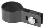 Clamp Strend Pro EUROSTANDARD, 38 mm, end, anthracite, RAL7016, for round post