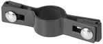 Bilincs Strend Pro EUROSTANDARD, 38 mm, átmenő, antracit, RAL7016, kerek oszlophoz