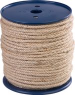 Rope Strend Pro Premium, jute, natural, cord, 4 mm, twisted, L-100 m