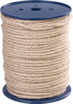 Rope Strend Pro Premium, jute, natural, cord, 6 mm, twisted, L-100 m