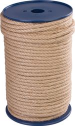 Rope Strend Pro Premium, jute, natural, 10 mm, twisted, L-100 m