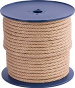 Rope Strend Pro Premium, jute, natural, 12 mm, twisted, L-100 m