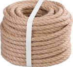 Rope Strend Pro Premium, jute, natural, 10 mm, twisted, L-20 m