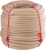Rope Strend Pro Premium, jute, natural, 16 mm, twisted, L-220 m