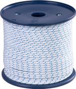 Rope Strend Pro Premium, KRUŽBERK, 3 mm, starter cord, white/blue, L-100 m