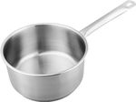 Nyeles lábas MagicHome Chloe, 18 cm, 2 liter, üvegfedővel, rozsdamentes