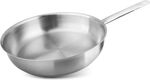 Serpenyő MagicHome Chloe, 26 cm, 3,2 liter, üvegfedővel, rozsdamentes acél
