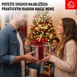 Kastról MagicHome Chloe, hrniec, 26 cm, 6,6 lit., so sklenenou pokrievkou, nerez