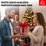 Fazék MagicHome Chloe, 24 cm, 8 literes, üvegfedővel, rozsdamentes acél