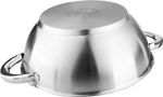 Wok Pot MagicHome Chloe, 26 cm, 5 L, with glass lid, stainless steel