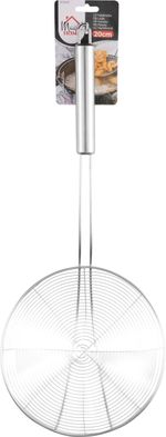 Naberačka MagicHome, odpeňovačka, kuchynská, zberač peny, špirálová, 20 cm, nerez