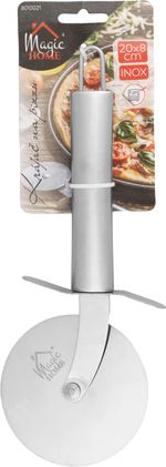Koliesko MagicHome, krájacie, na pizzu, 20x8 cm, nerez