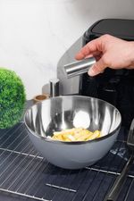 Sada solnička a korenička MagicHome, drevený stojan, nerez