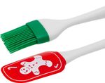 Spatula és kenőecset MagicHome, sütéshez/főzéshez, karácsonyi, szilikon, Sellbox 18 szett