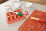 Spatula és kenőecset MagicHome, sütéshez/főzéshez, karácsonyi, szilikon, Sellbox 18 szett