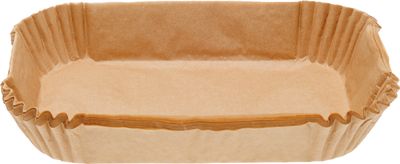 Papír MagicHome, sütéshez, forró levegős fritőzbe, élelmiszeripari papír, 22x14x4,5 cm, 50 db