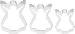 Cookie Cutter MagicHome Christmas, for baking, angel, mold, 3 pcs