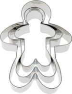 Cookie Cutter MagicHome Christmas, for baking, gingerbread man, mold, 3 pcs