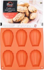 Baking Pan MagicHome, for baking, silicone, for 9 paw prints, 20x30x1.2 cm