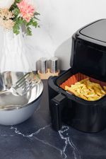 Baking Pan MagicHome, for baking, silicone, for air fryer, 20.5x20.5x6.5 cm