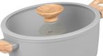 Casserole MagicHome Harmony, with glass lid, 24 cm