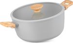 Casserole MagicHome Harmony, with glass lid, 28 cm
