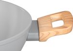 Fazék MagicHome Harmony, lapos, üvegfedővel, 26 cm