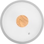 Pokrievka MagicHome Harmony, sklenená, 24 cm