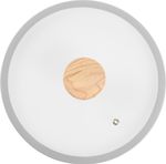 Pokrievka MagicHome Harmony, sklenená, 26 cm