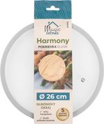 Pokrievka MagicHome Harmony, sklenená, 26 cm
