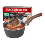Rajnica MagicHome Black Marble Line, so sklenenou pokrievkou, 16 cm