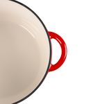 Lábas MagicHome Castora line, edény, 24 cm, 4,0 liter, fedővel, zománcozott öntöttvas