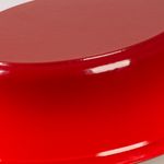 Roaster MagicHome Castora line, oval, casserole, 30 cm, 4.4 liters with lid, enameled cast iron