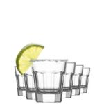 Glass Aras, LAV, glass, for water, 365 ml, 83x121 mm, pack. 6 pcs