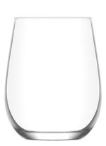 Glass LAV Gaia, for water, 360 ml, 63x100 mm, pack of 6 pcs