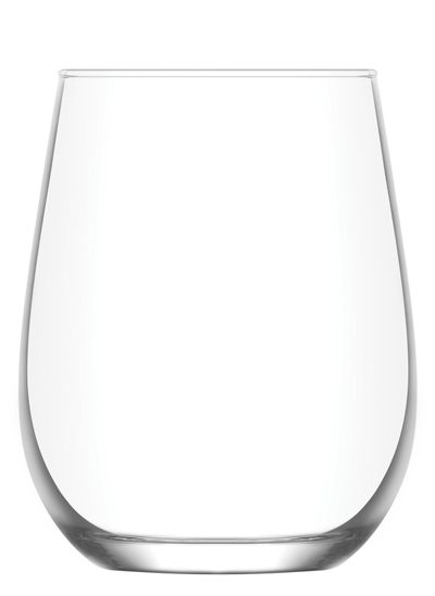 Pohár Gaia, LAV, sklenený, na vodu, 360 ml, 63x100 mm, bal. 6 ks