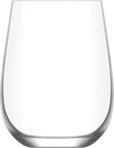 Pohár Gaia, LAV, sklenený, na vodu, 475 ml, 70x111 mm, bal. 6 ks