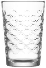 Pohár Sedef, LAV, üveg, vízhez, 205 ml, 68x99 mm, csomag. 6 db