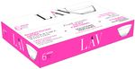 Tálka Vega LAV, üveg, 215 ml, 105x48 mm, 6 db-os csomag