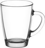 Mug Vega LAV, glass, for coffee/tea, 250 ml, 76x100 mm, set of 6 pcs