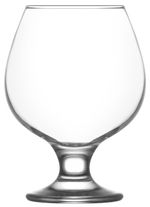 Glass LAV Misket, for brandy, 390 ml, 64x124 mm, pack of 6 pcs