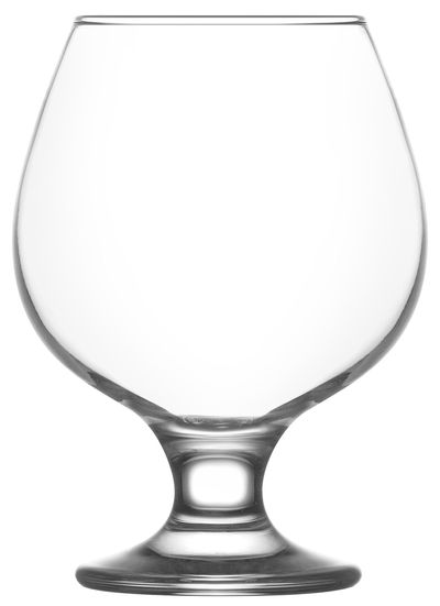 Pohár Misket, LAV, sklenený, na brandy, 390 ml, 64x124 mm, bal. 6 ks