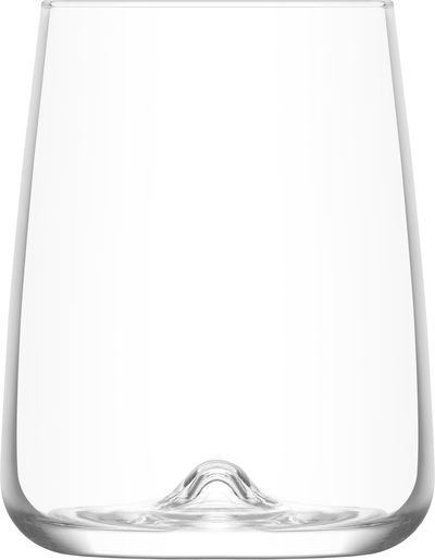 Pohár Terra, LAV, sklenený, na vodu, 360 ml, 64x100 mm, bal. 6 ks